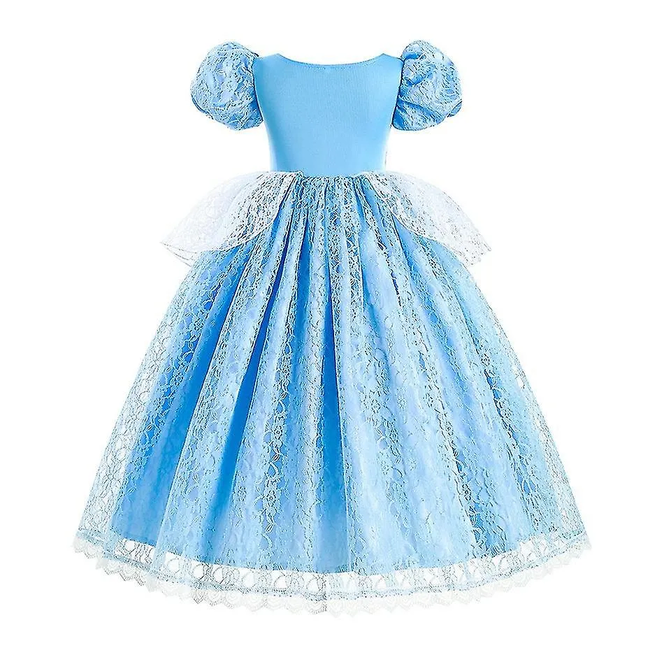 Cenicienta ropa de lujo para niños Cenicienta fiesta de cumpleaños de los niños vestido de princesa vestido de fiesta de graduac