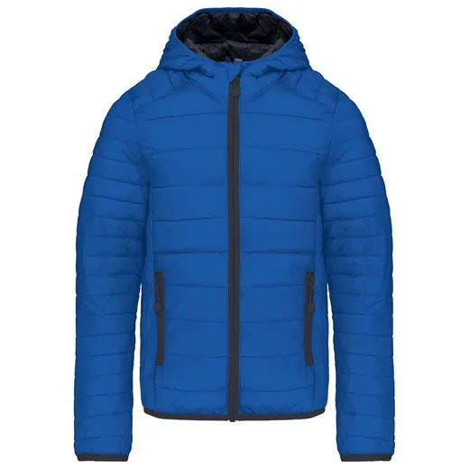 Chaqueta acolchada y ligera con capucha niños