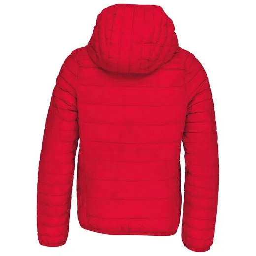 Chaqueta acolchada y ligera con capucha niños