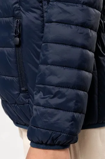 Chaqueta acolchada y ligera con capucha niños