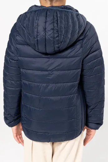 Chaqueta acolchada y ligera con capucha niños