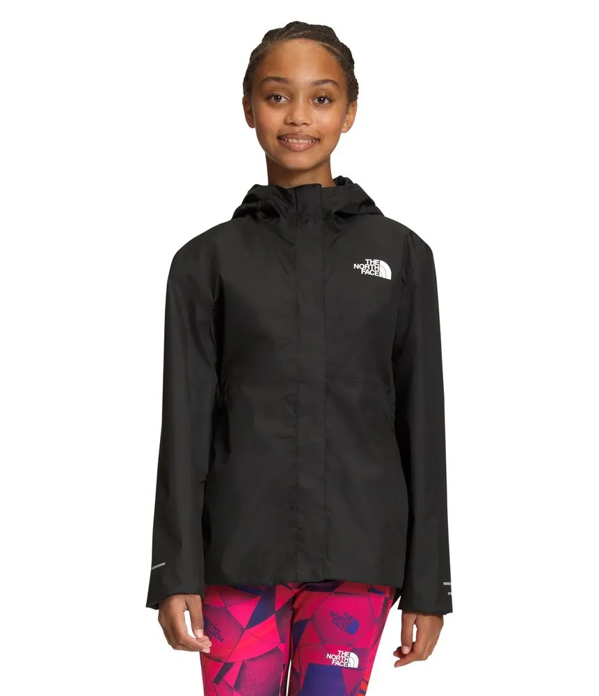 Chaqueta Antora Rain Impermeable Negra Niña The North Face