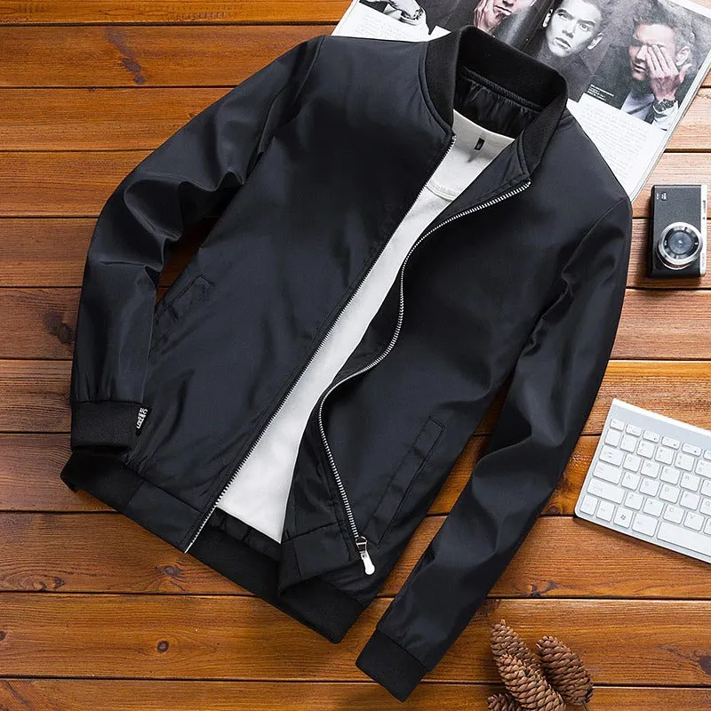 Chaqueta Bomber Para Hombre