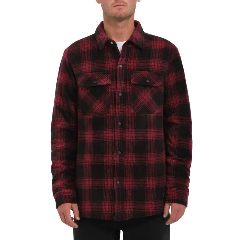 Chaqueta Volcom: Bowered Fleece LS (Wine)