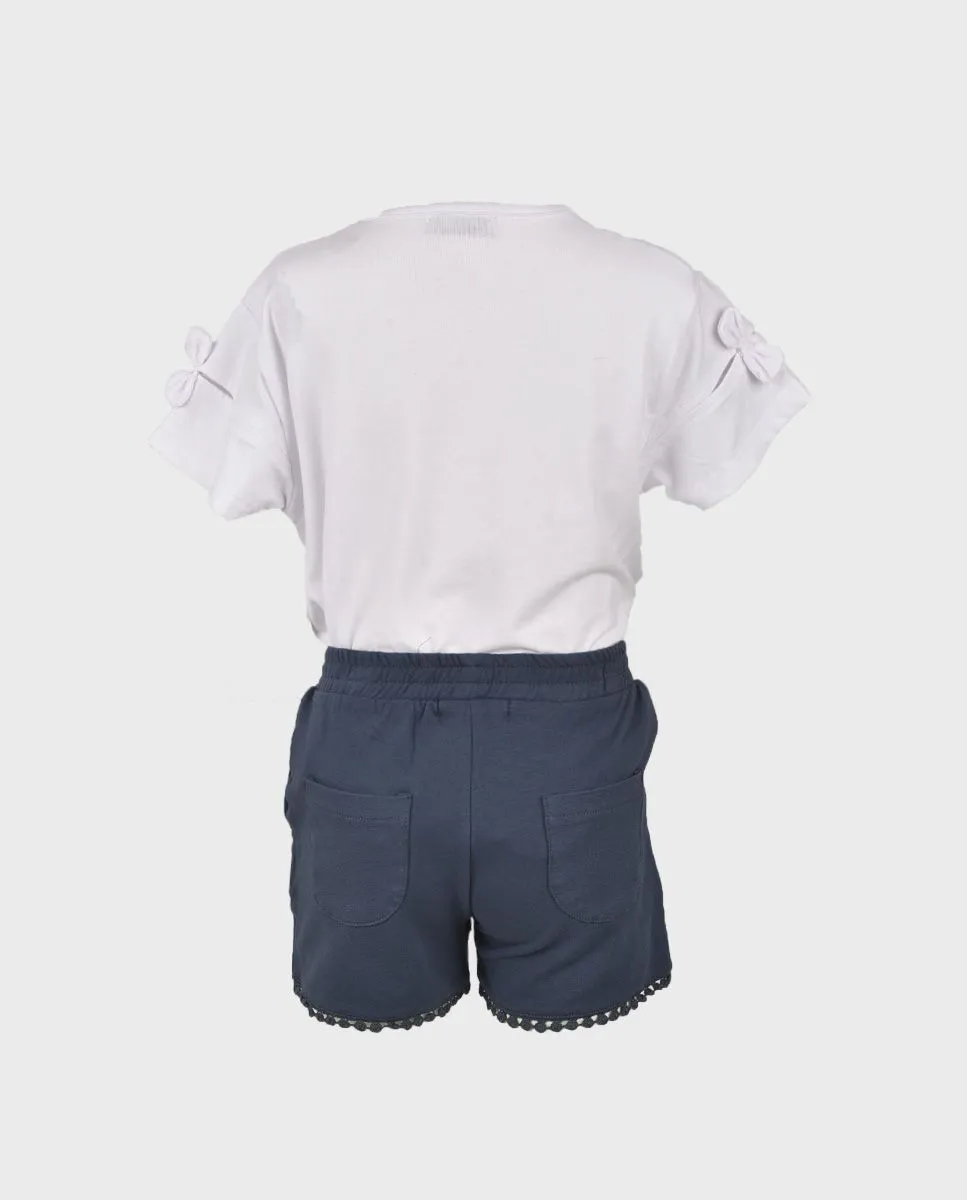 Conjunto niña bicicleta