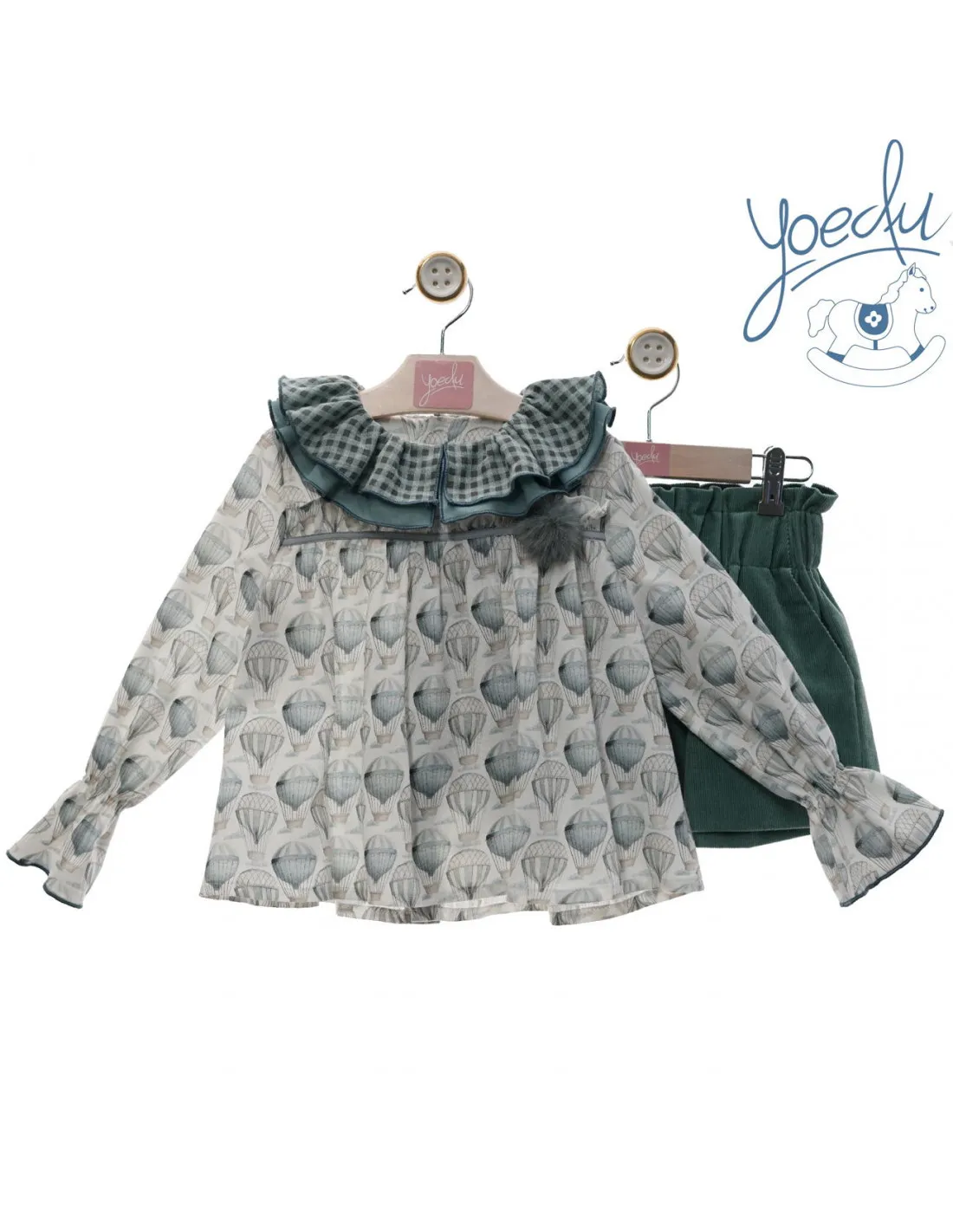 Conjunto niña dos piezas Alaska de Yoedu invierno