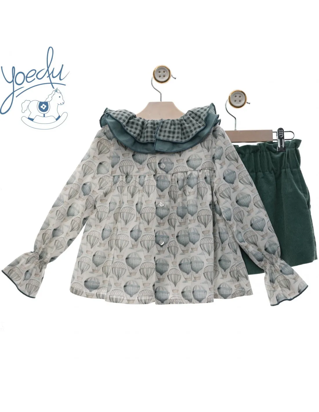Conjunto niña dos piezas Alaska de Yoedu invierno