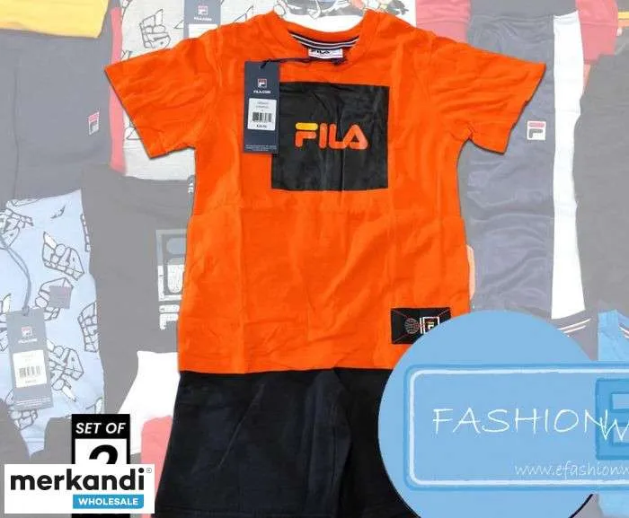 CONJUNTOS DE ROPA PARA NIñOS FILA A GRANEL  ATUENDOS SURTIDOS DE 2 PIEZAS, 100 JUEGOS CON ETIQUETAS, MSRP $ 45