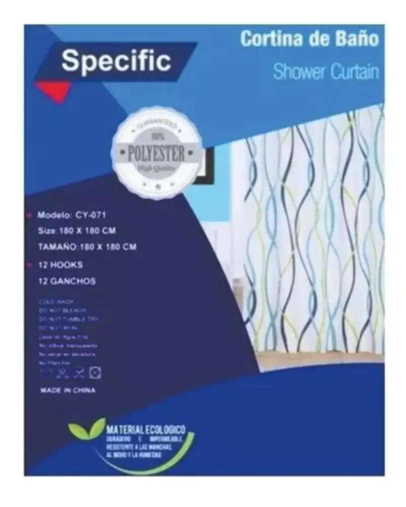 Cortina para baño