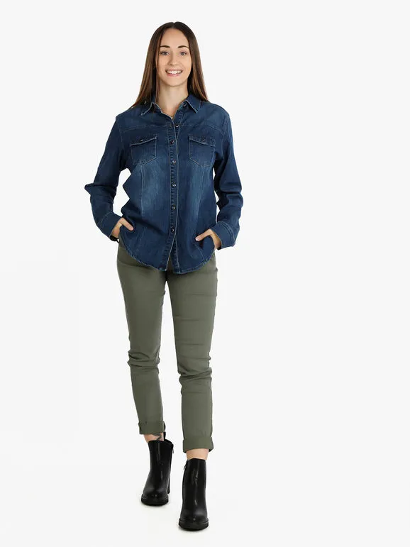 Daystar Pantalón elástico clásico de mujer.