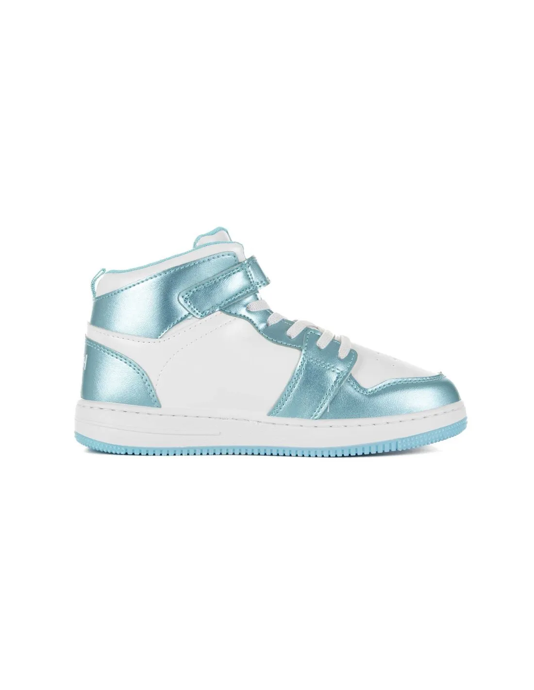 DISNEY  ZAPATILLAS BLANCAS Y AZUL CLARO 2300006557 STITCH NIñA