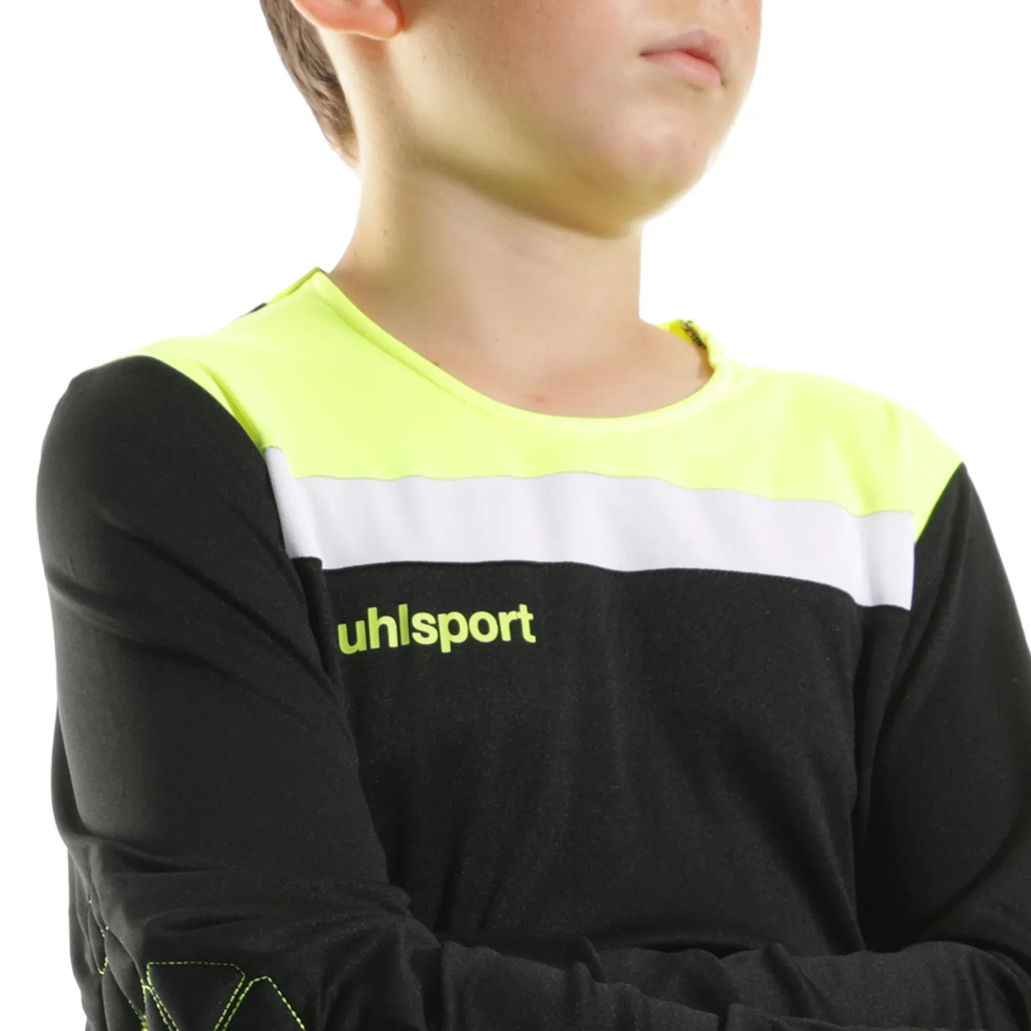 Equipación Uhlsport Offense 23 portero niño