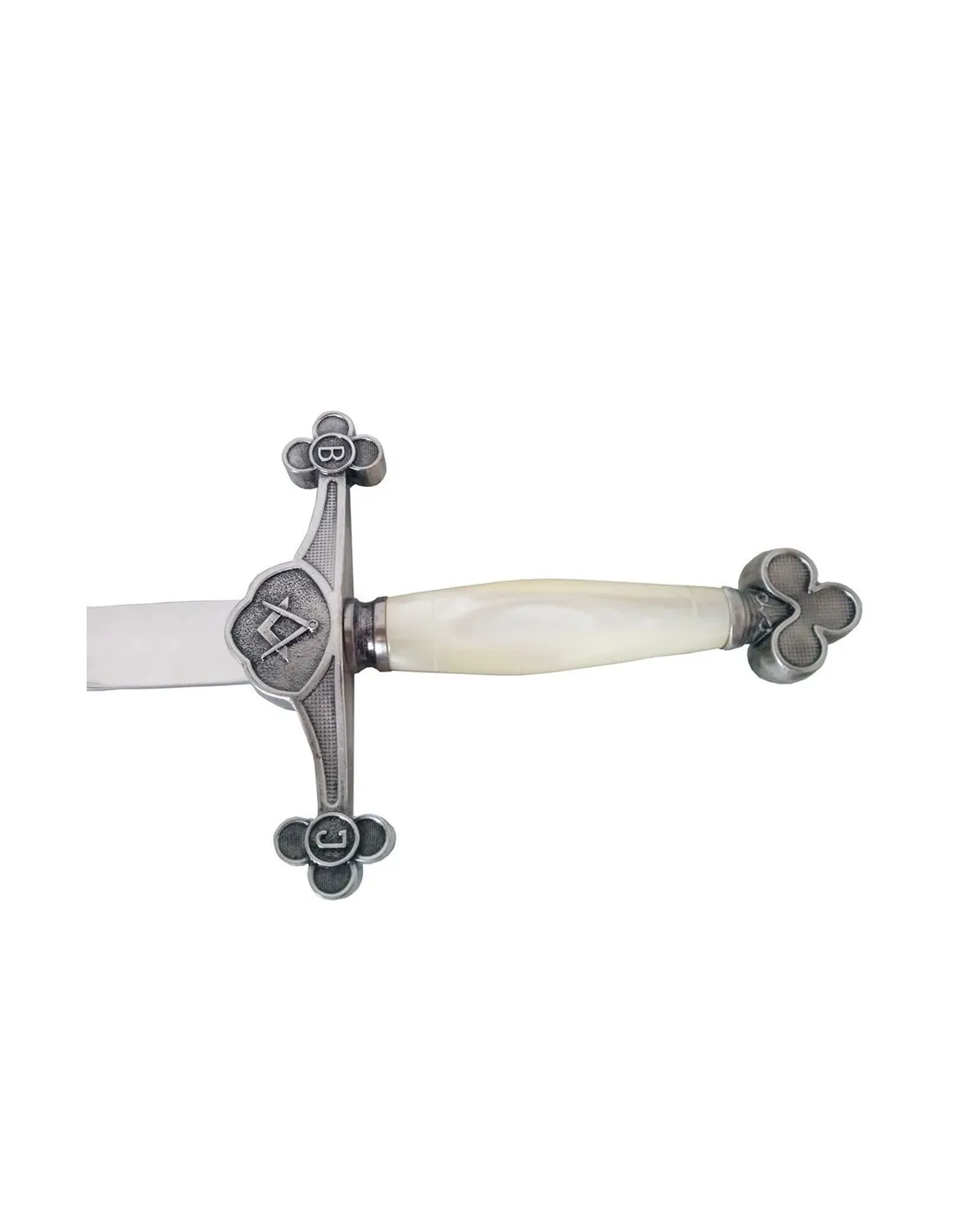 Espada Masónica flamigera plata