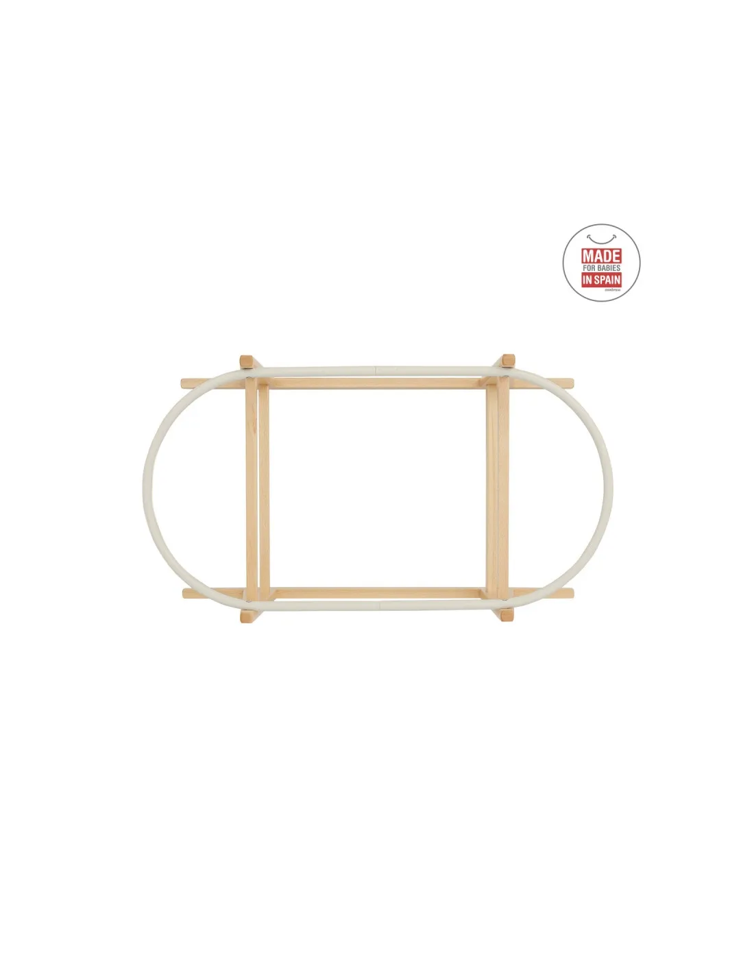 Estructura cesto balancín de madera de Cambrass