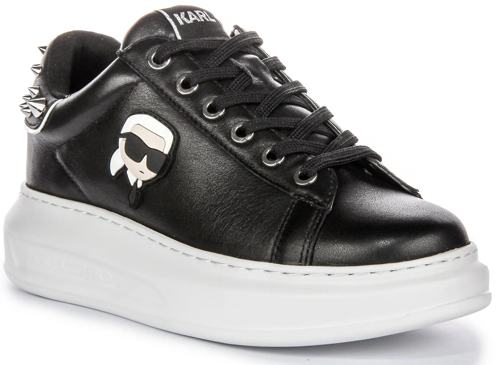 Karl Lagerfeld Kapri Nft Stud In White For Women