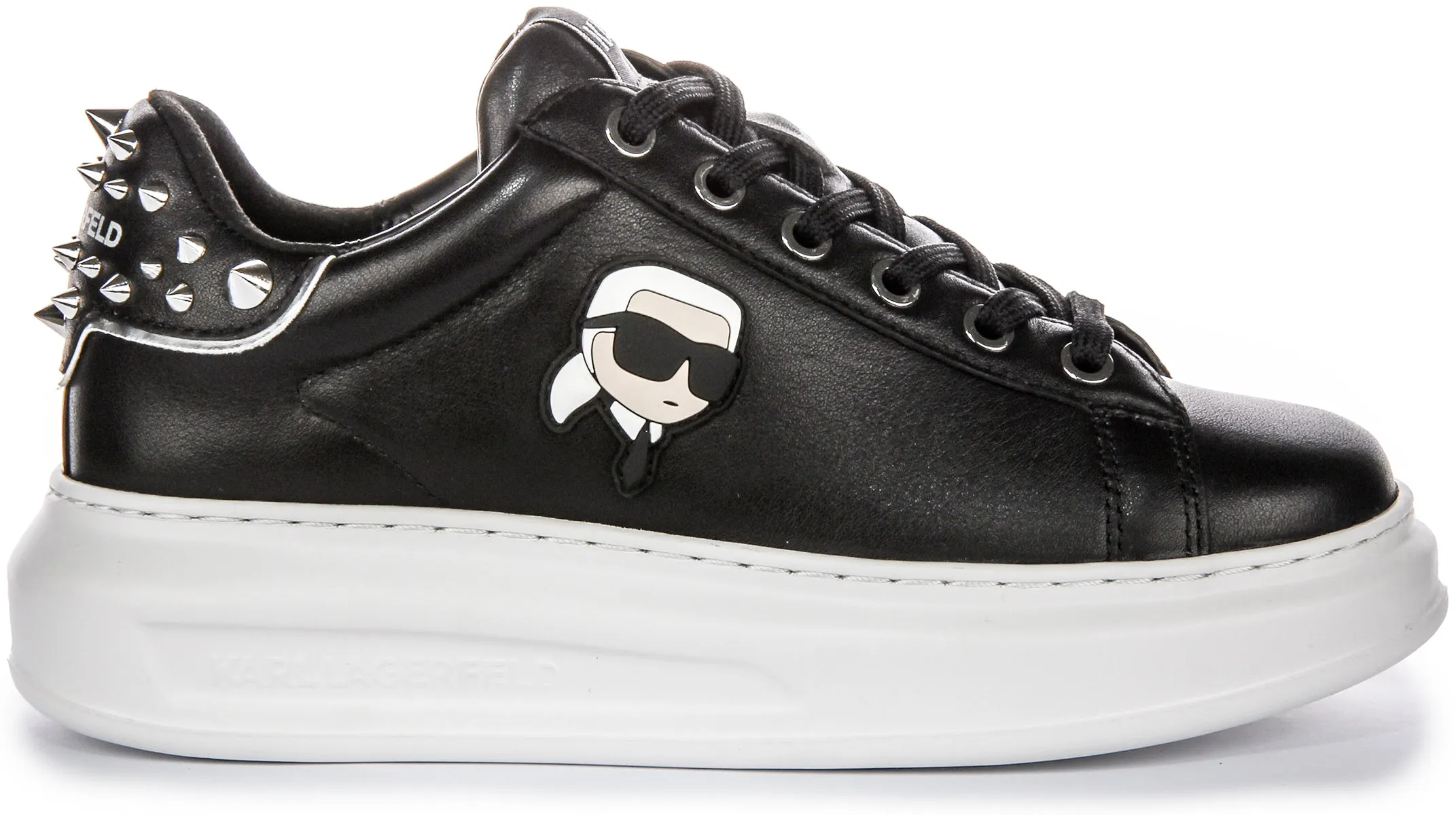 Karl Lagerfeld Kapri Nft Stud In White For Women