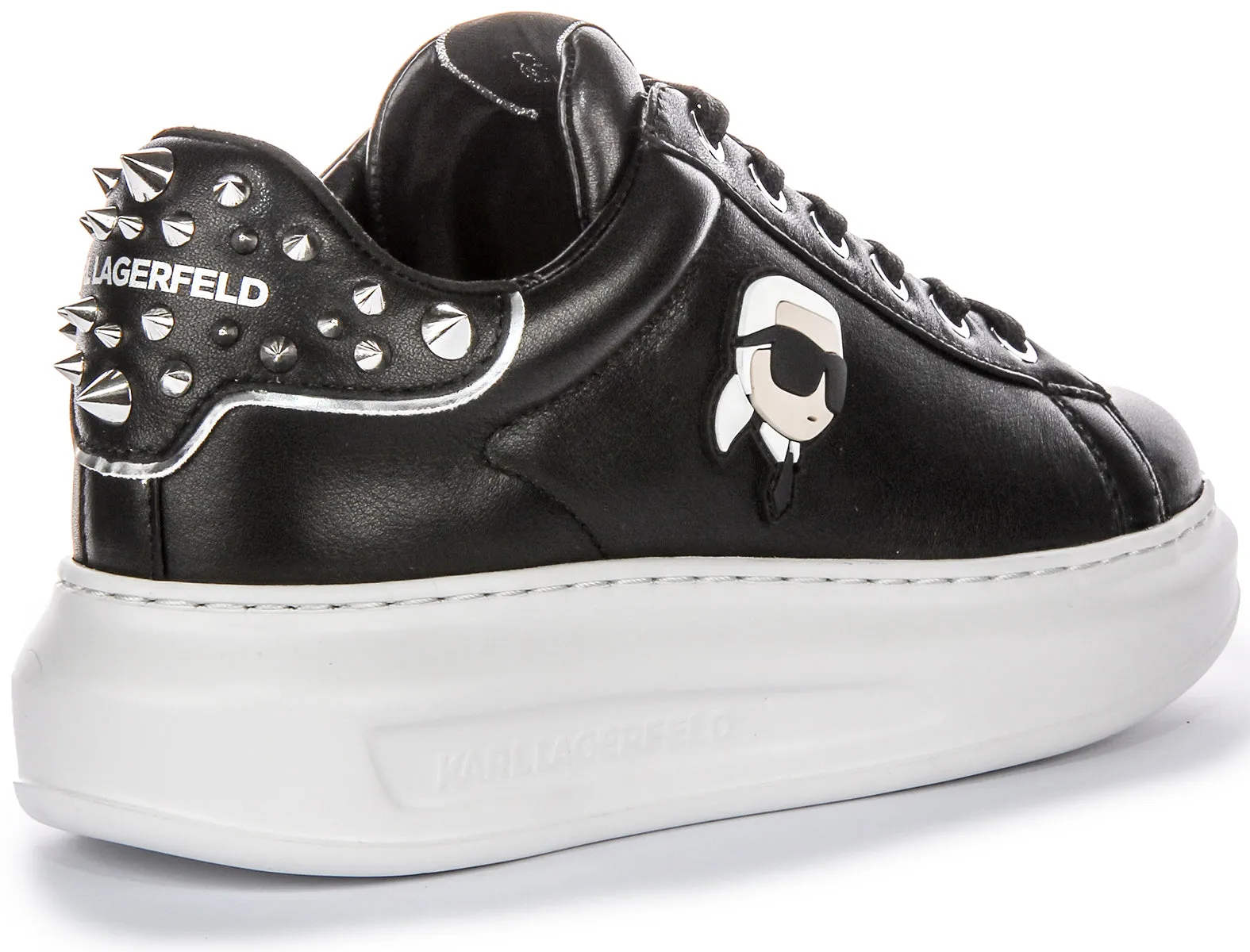Karl Lagerfeld Kapri Nft Stud In White For Women