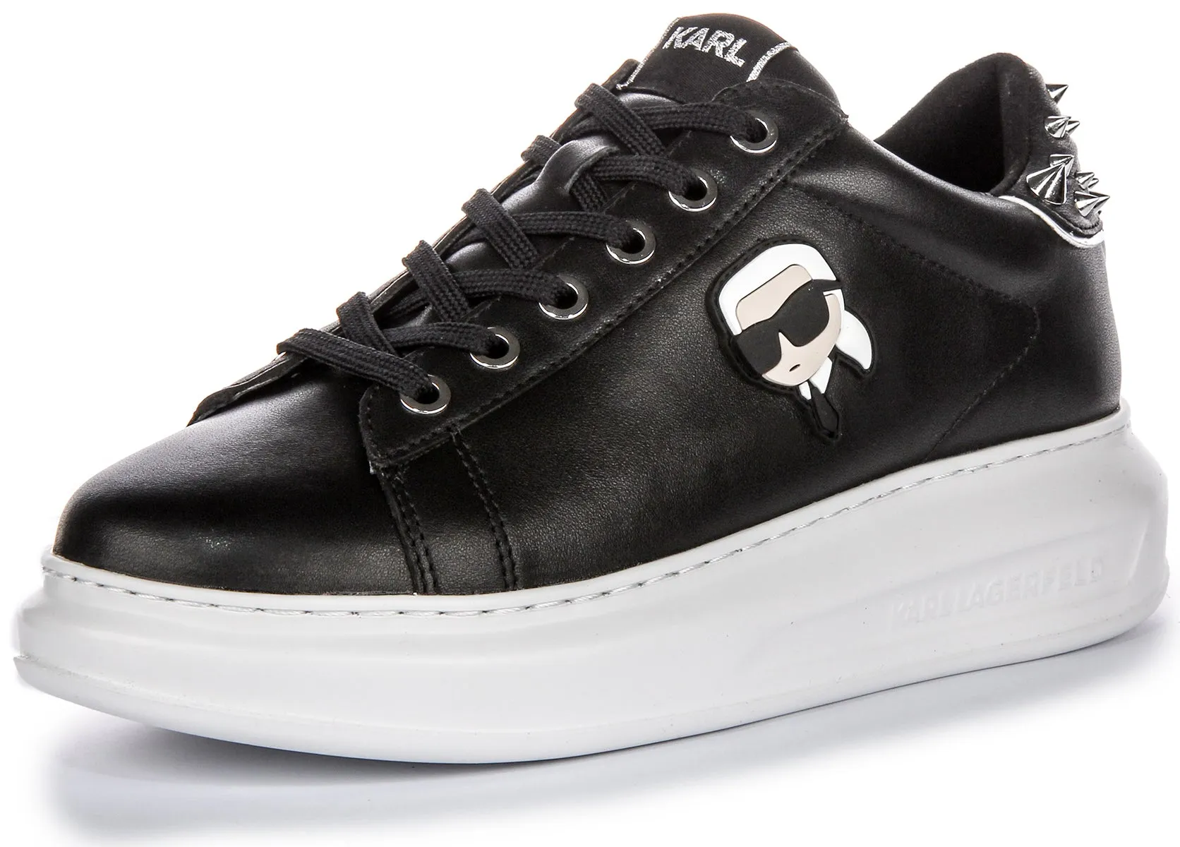 Karl Lagerfeld Kapri Nft Stud In White For Women