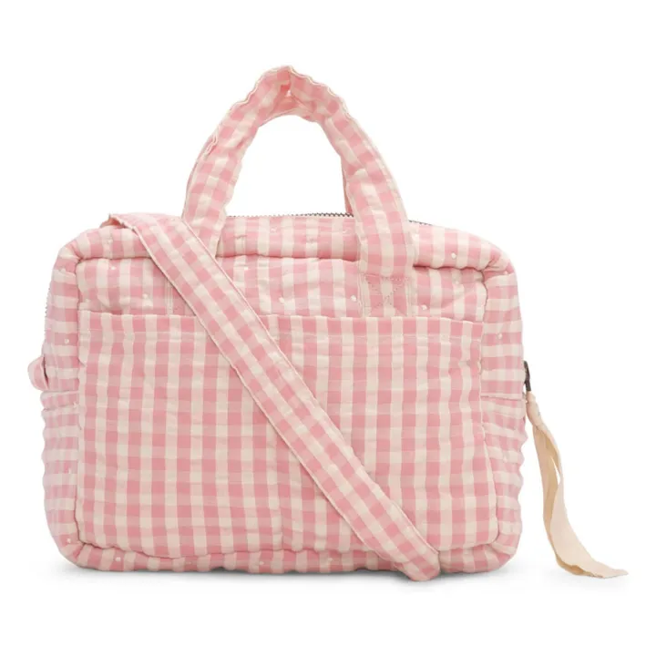 Konges Sløjd Bolso cambiador para muñecas Vichy | Rosa