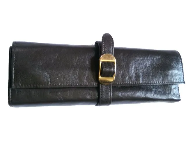 Lancel titular de la joyería Marrón oscuro 