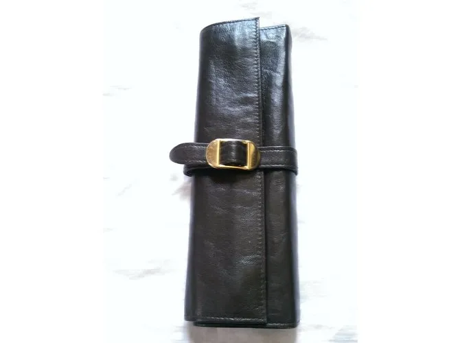 Lancel titular de la joyería Marrón oscuro 
