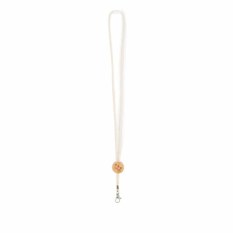 Lanyard personalizable sostenible Kara