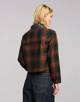 Lee Pendleton Cropped Chore Shirt