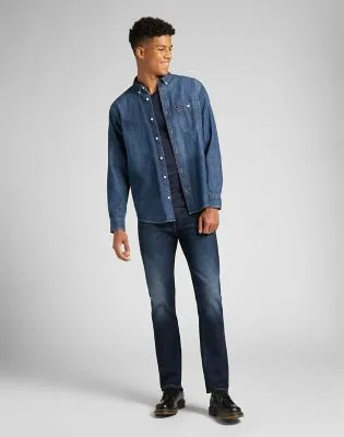 Lee Riveted Shirt "Insiginia Blue"