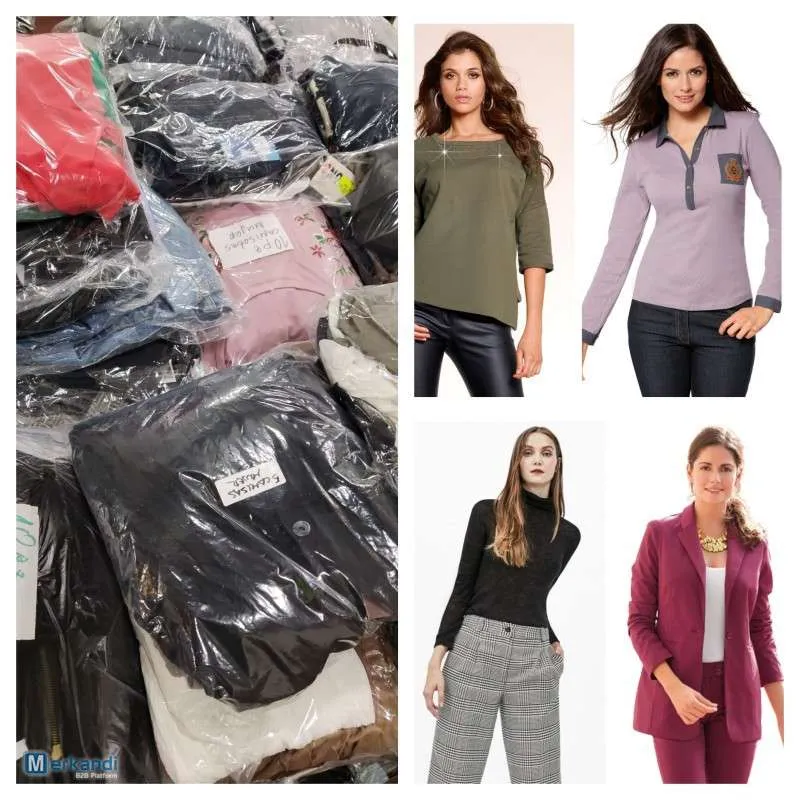 LOTE SURTIDO DE ROPA NUEVA PARA MUJER, HOMBRE Y NIñOS  MODA DE TEMPORADA