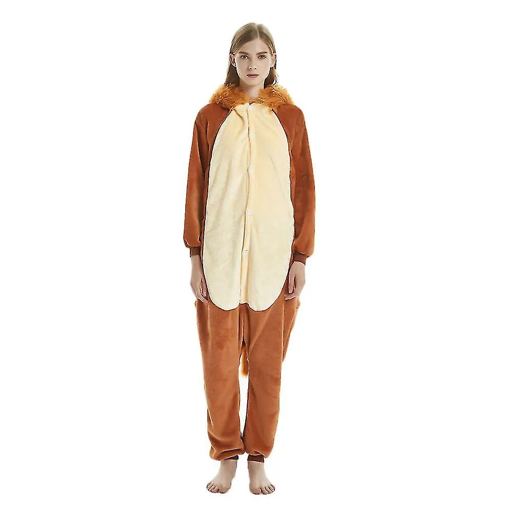 Miman Lion Disfraz Pijama Onesie para niños y adultos