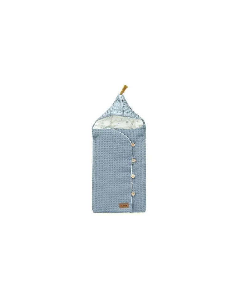 MIMS+ SACOARRULLO CON CAPUCHA LAZULI BLUE JANE