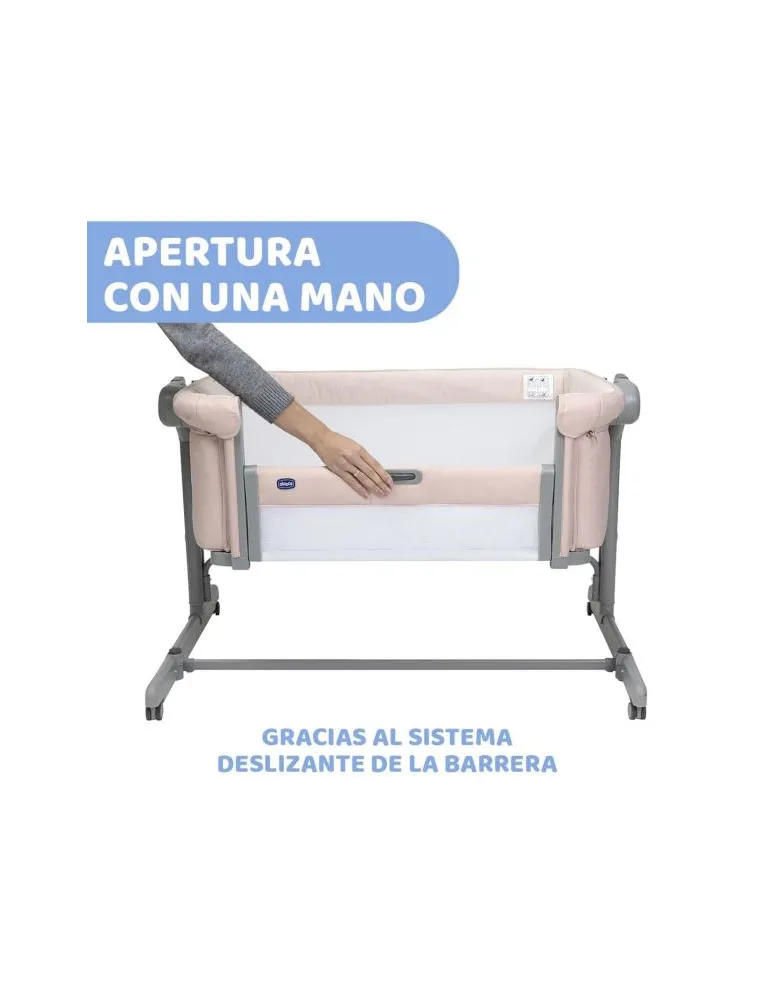 MINICUNA COLECHO NEXT2ME MAGIC EVO PETAL PINK CHICCO
