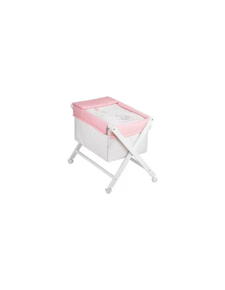 MINICUNA TIJERA ELEFANTE ROSA DON ALGODON