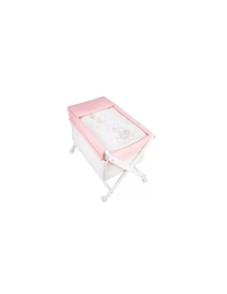 MINICUNA TIJERA ELEFANTE ROSA DON ALGODON