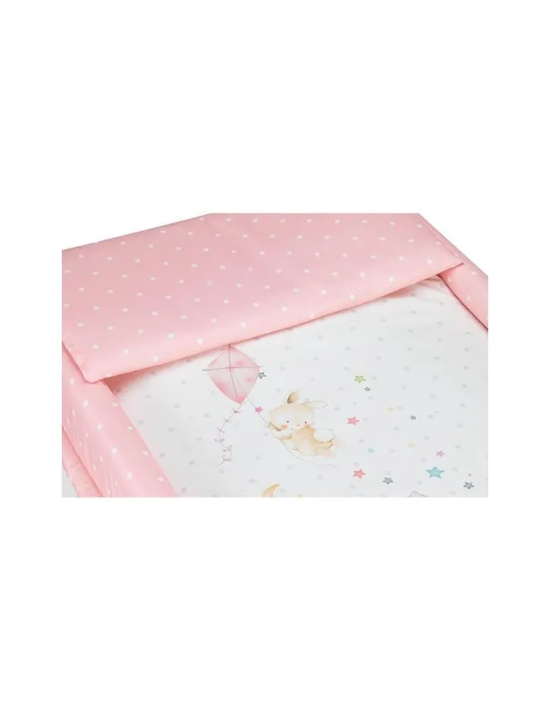 MINICUNA TIJERA ELEFANTE ROSA DON ALGODON