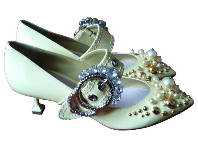 Miu Miu Joyería Amarillo 