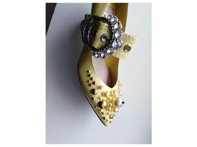 Miu Miu Joyería Amarillo 