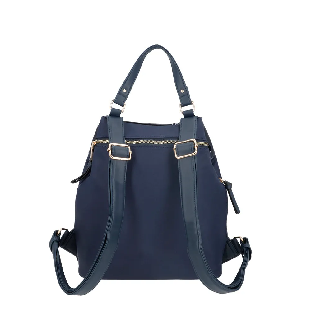 Mochila antirrobo Lourdes azul