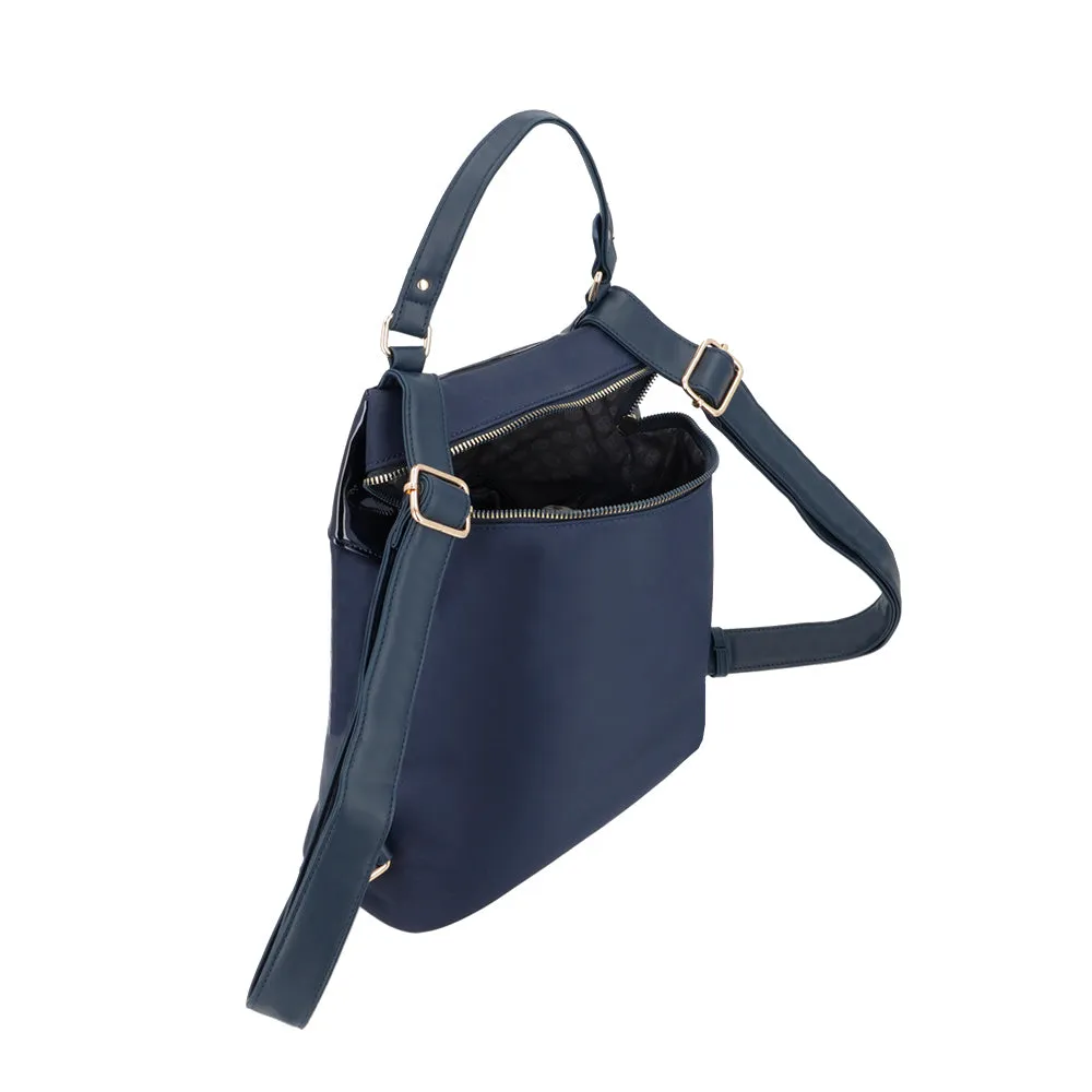 Mochila antirrobo Lourdes azul