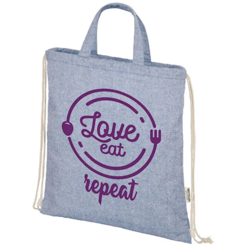 Mochila cuerda promocional sostenible Pheebs