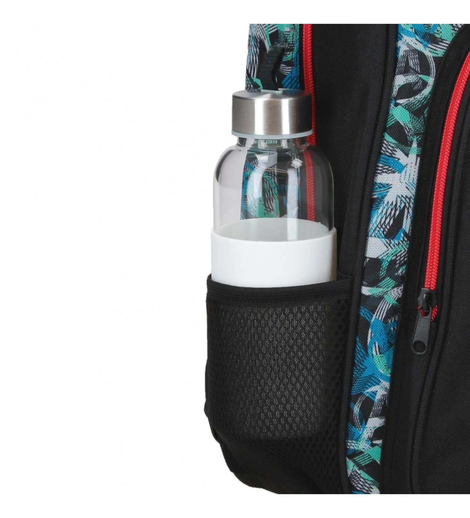 Mochila Marvel Shield 33 cm con carro negro