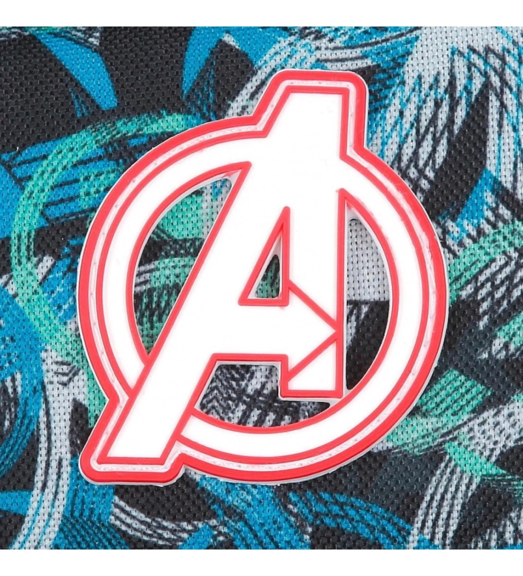 Mochila Marvel Shield 33 cm con carro negro
