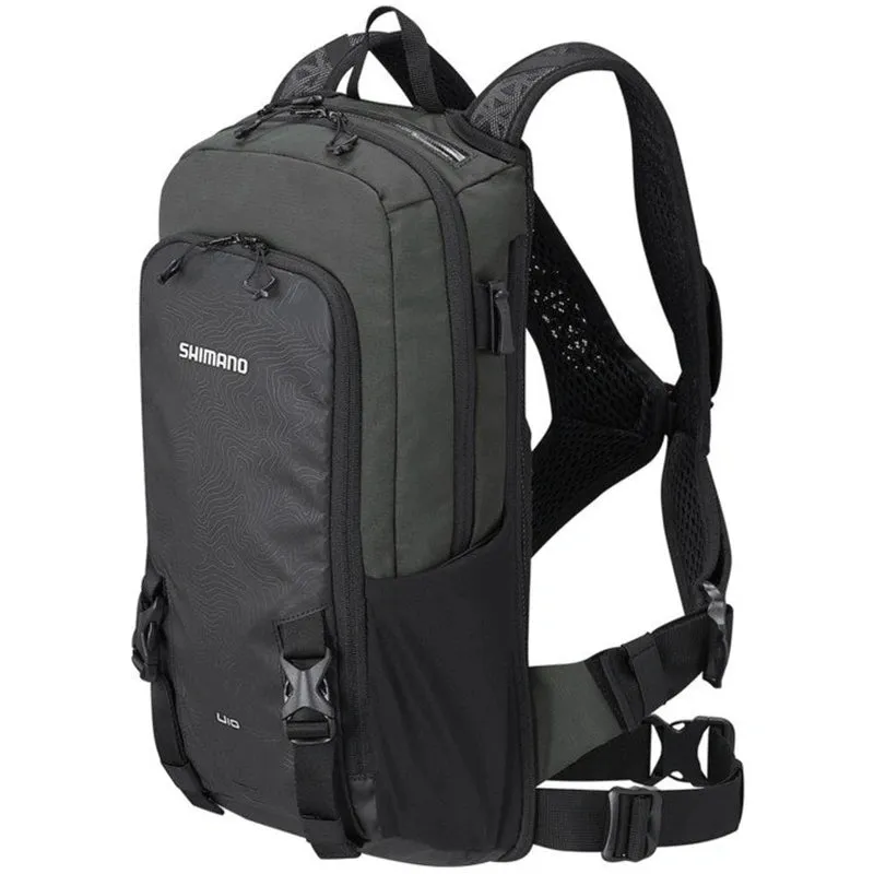 MOCHILA UNZEN 10L C/HIDRATACION NEGRA