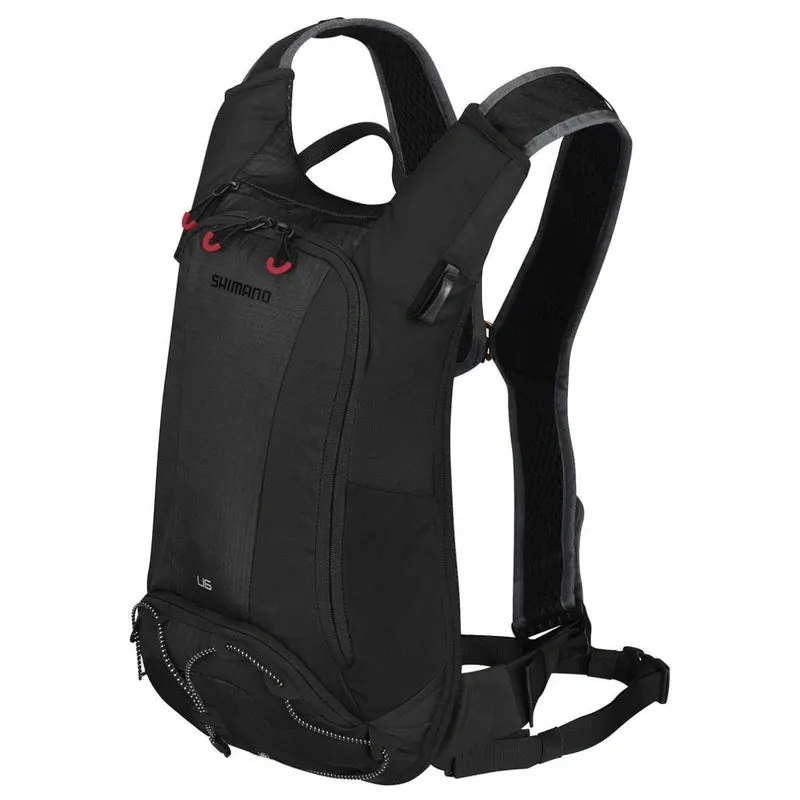 MOCHILA UNZEN 6 CON HIDRATACION NEGRA