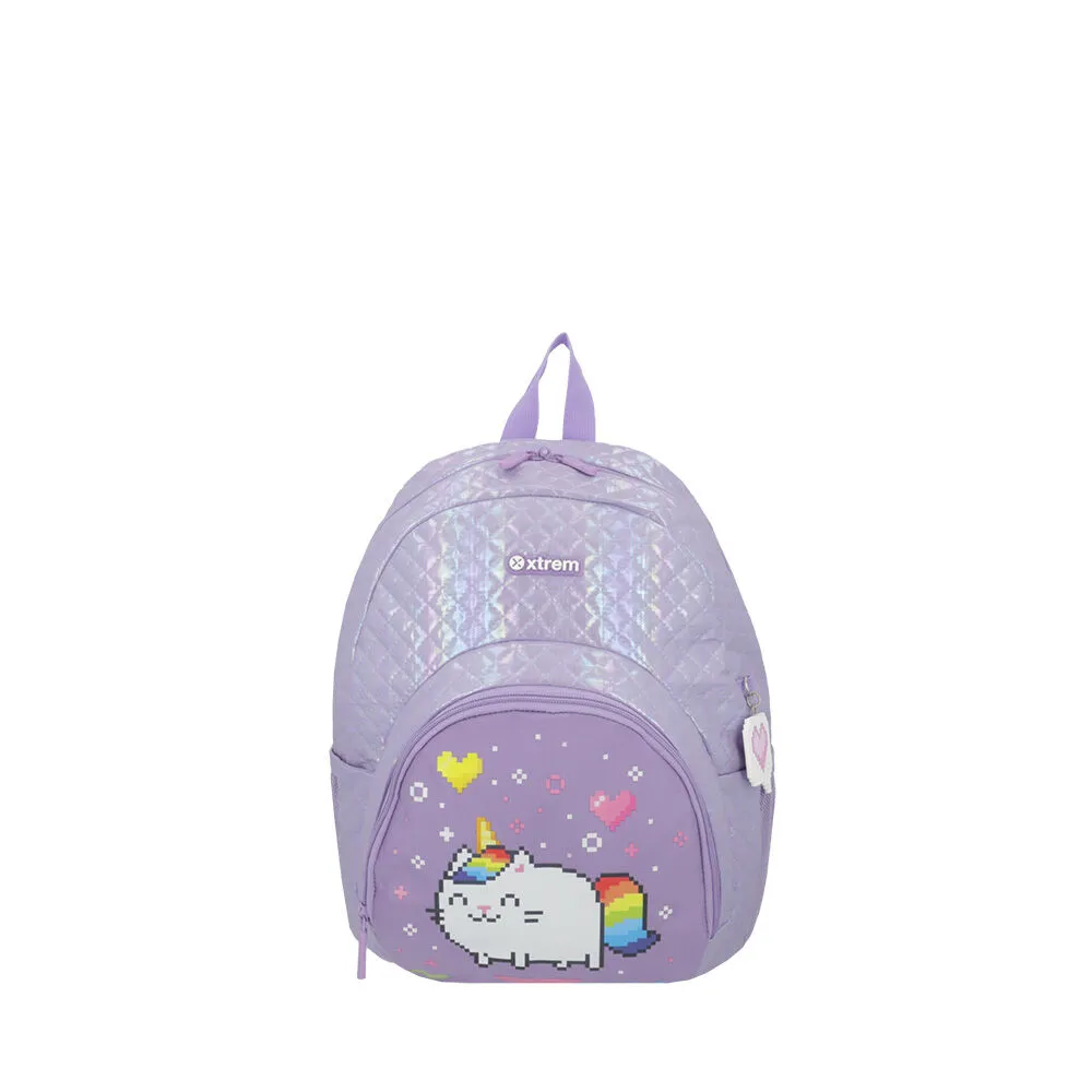 Mochila Xtrem Power 5XT Gato Lila