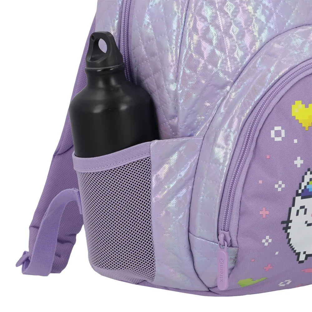 Mochila Xtrem Power 5XT Gato Lila