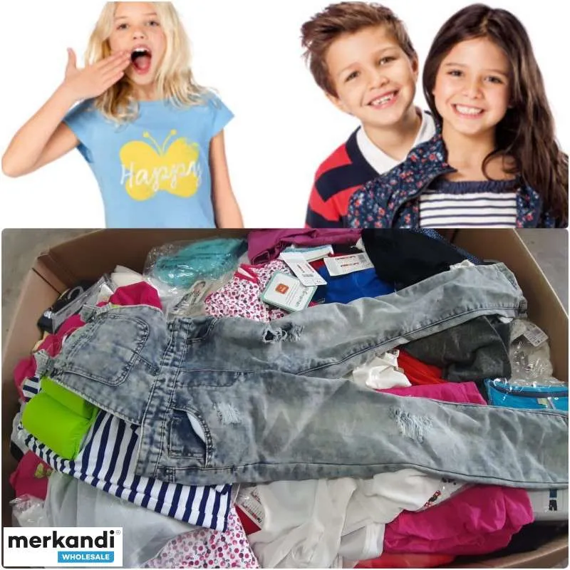 MODA INFANTIL AL POR MAYOR  LOTES DE ROPA DE MARCA PARA NIñOS