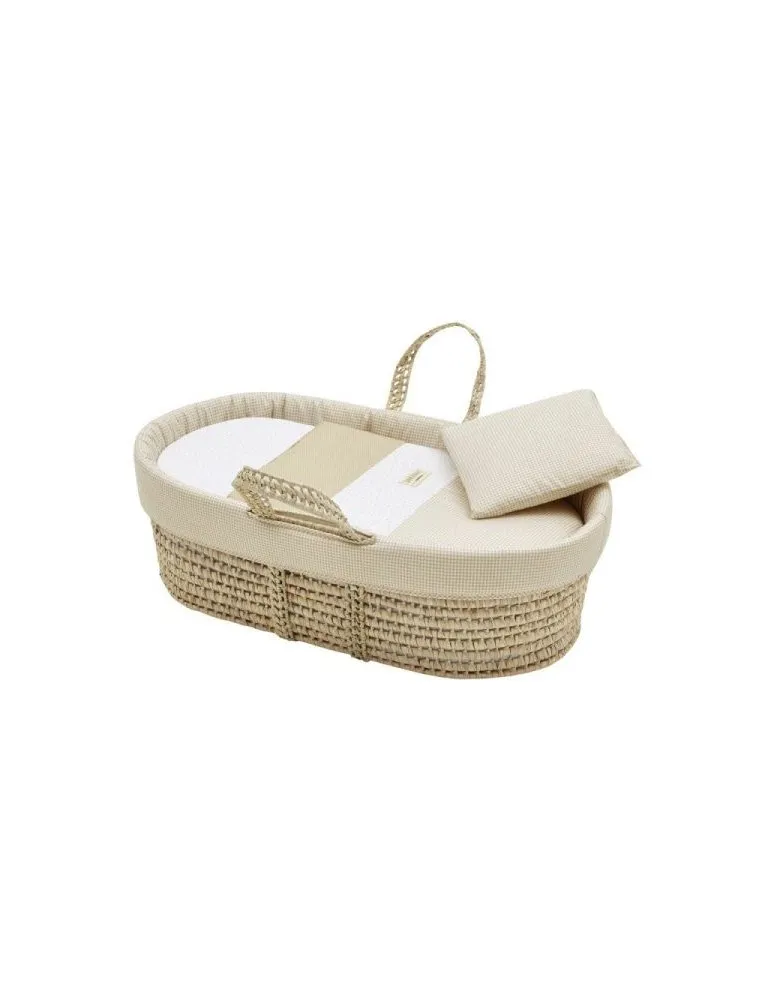 MOISES DE PALMA ACOLCHADO UNE VICHY10 BEIGE CAMBRASS