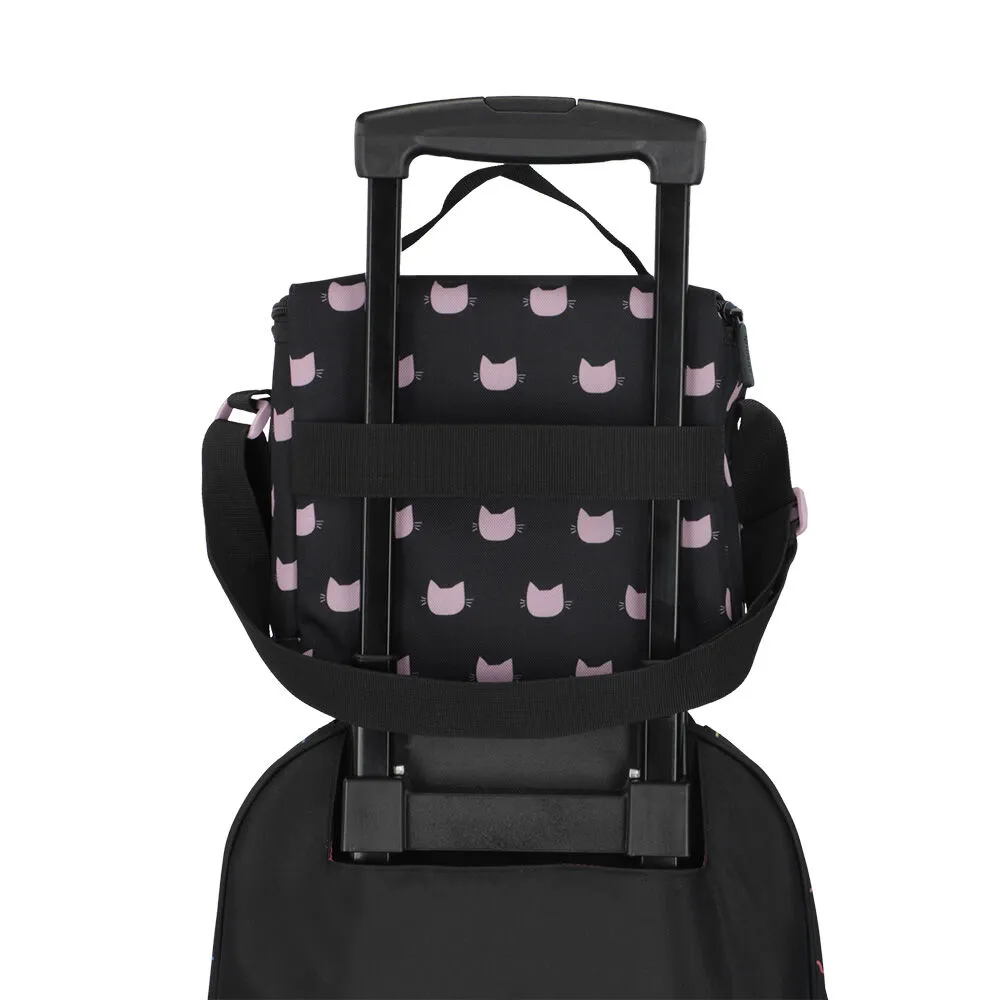 Multipack 5XT Mochila Niña Xtrem Gatos Negro