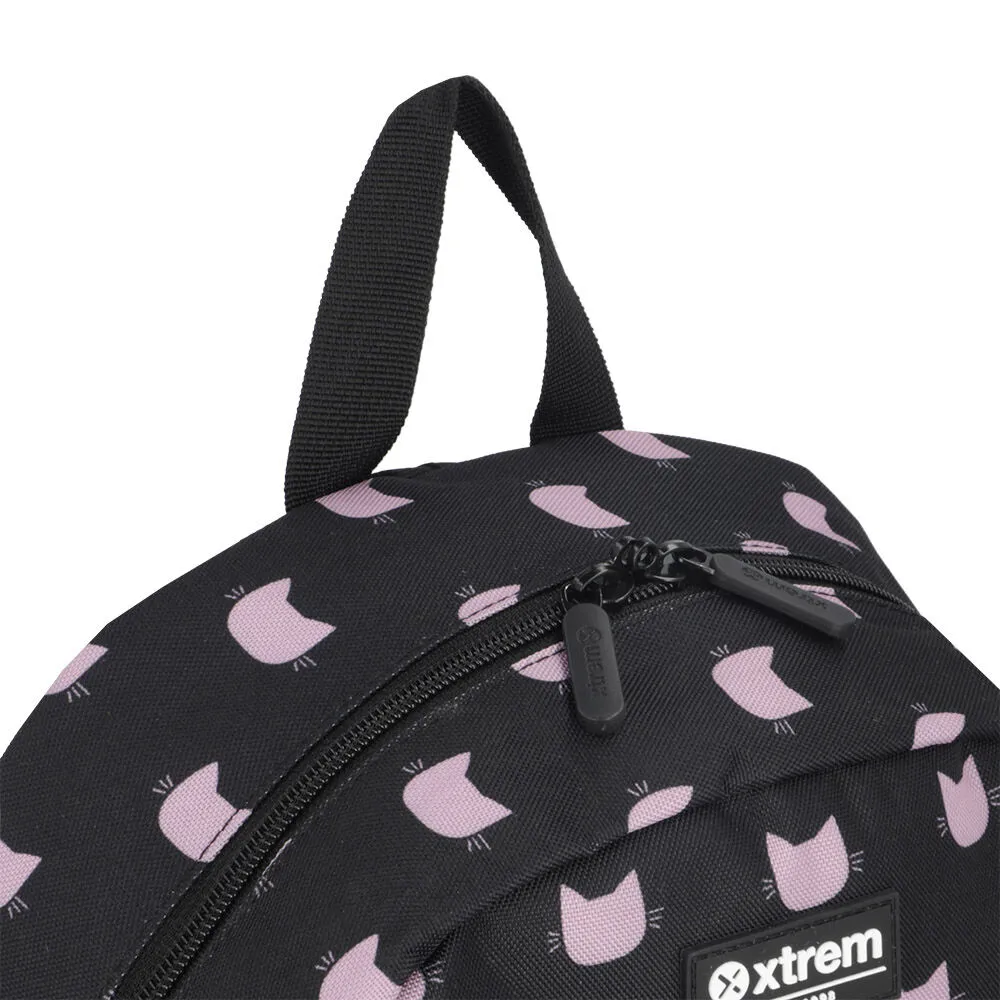 Multipack 5XT Mochila Niña Xtrem Gatos Negro